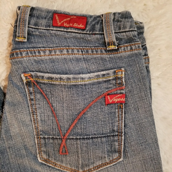 Vigoss Studio Adrianna Flare Stretch Womens Jeans - Picture 5 of 7